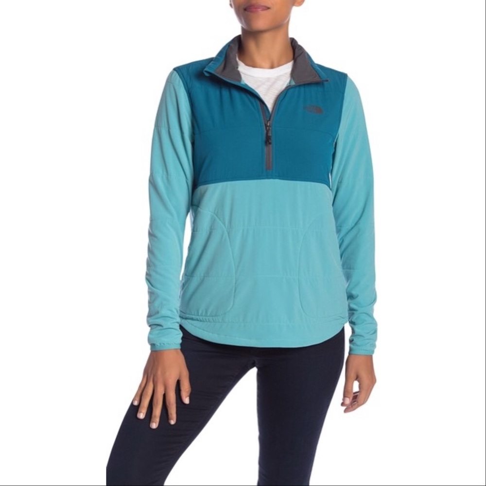 The North Face mountain quarter zip jacket